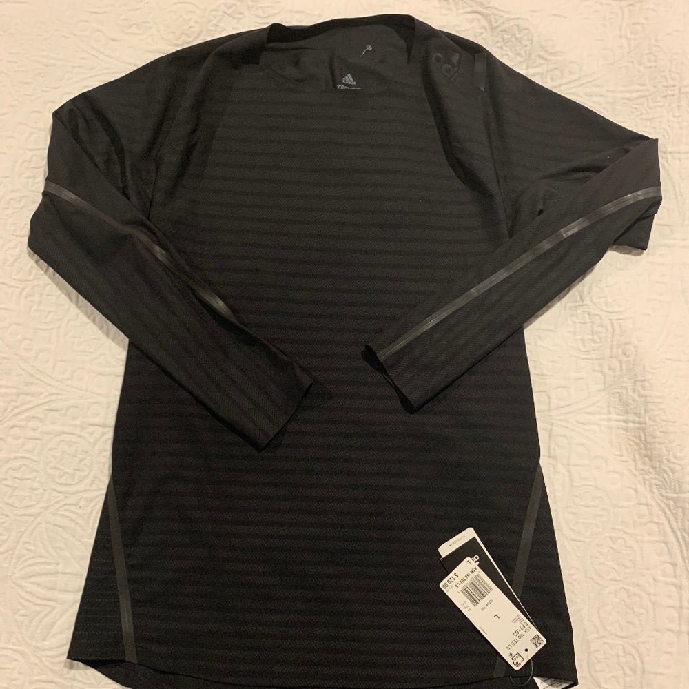 Adidas Alphaskin 360 Compression Shirt Men's Black